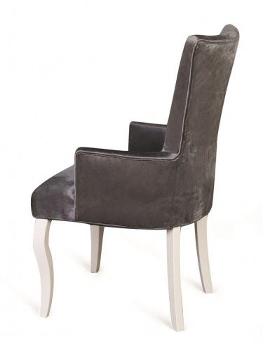 Кресло Викторрия (эмалль беллая  36 - голубовато-серый)