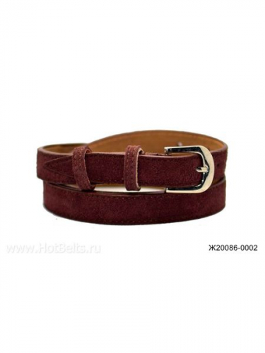 Ж20 (99) ВВ замша коричневый Ж20086-0002