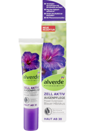 alverde NATURKOSMETIK Zell-Aktiv Augenpflege Крем для ухода за глазами, цветы Шиповника, 15 мл