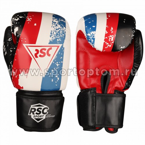 Перчатки боксёрские RSC HIT PU SB-01-146