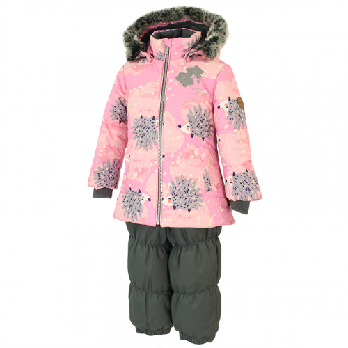 Зимний комплект Huppa Novalla 45020030-83213 83213, pink pattern/ gray