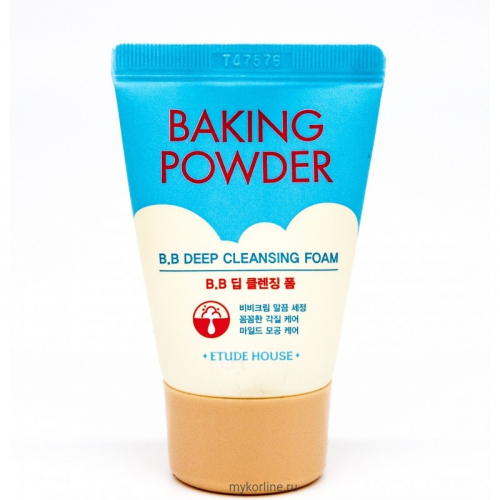 Etude House Baking Powder BB Deep Cleansing Foam - Пенка для глубокого очищения 30мл