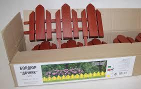 Бордюр Дачник (16*408мм) терракот (ПолиСад)