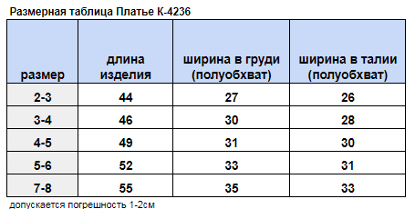 Платье К-4236