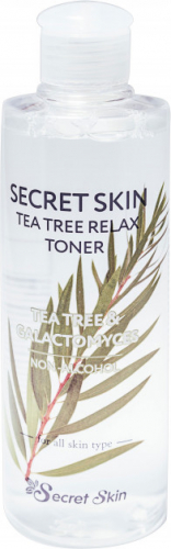 Тонер  для лица с экстрактом чайного дерева NEW SECRETSKIN Tea Tree Relax Toner 250мл