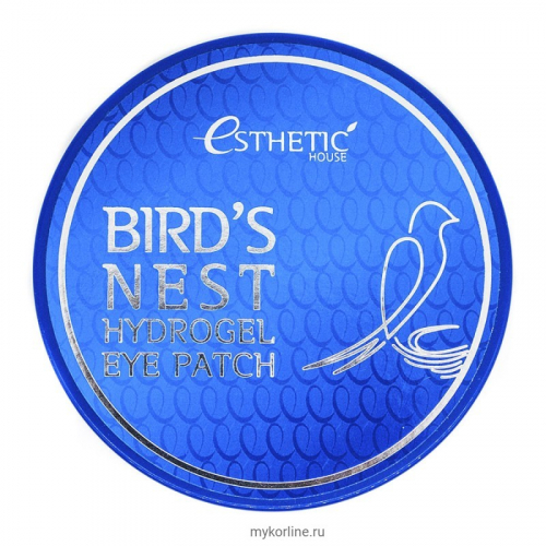 Esthetic House Bird's Nest Hydrogel Eye Patch - Гидрогелевые патчи для глаз с экстрактом ласточкиного гнезда 60шт.