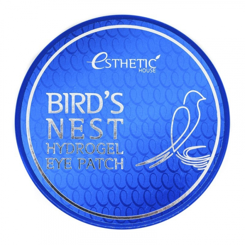 Esthetic House Bird's Nest Hydrogel Eye Patch - Гидрогелевые патчи для глаз с экстрактом ласточкиного гнезда 60шт.