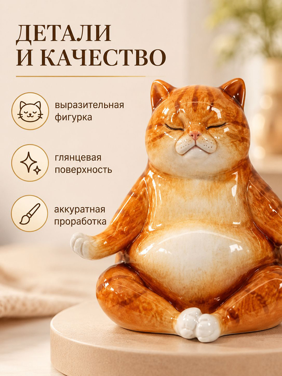 БЫЛО 880 руб! Фигурка декоративная 11*11*11 см