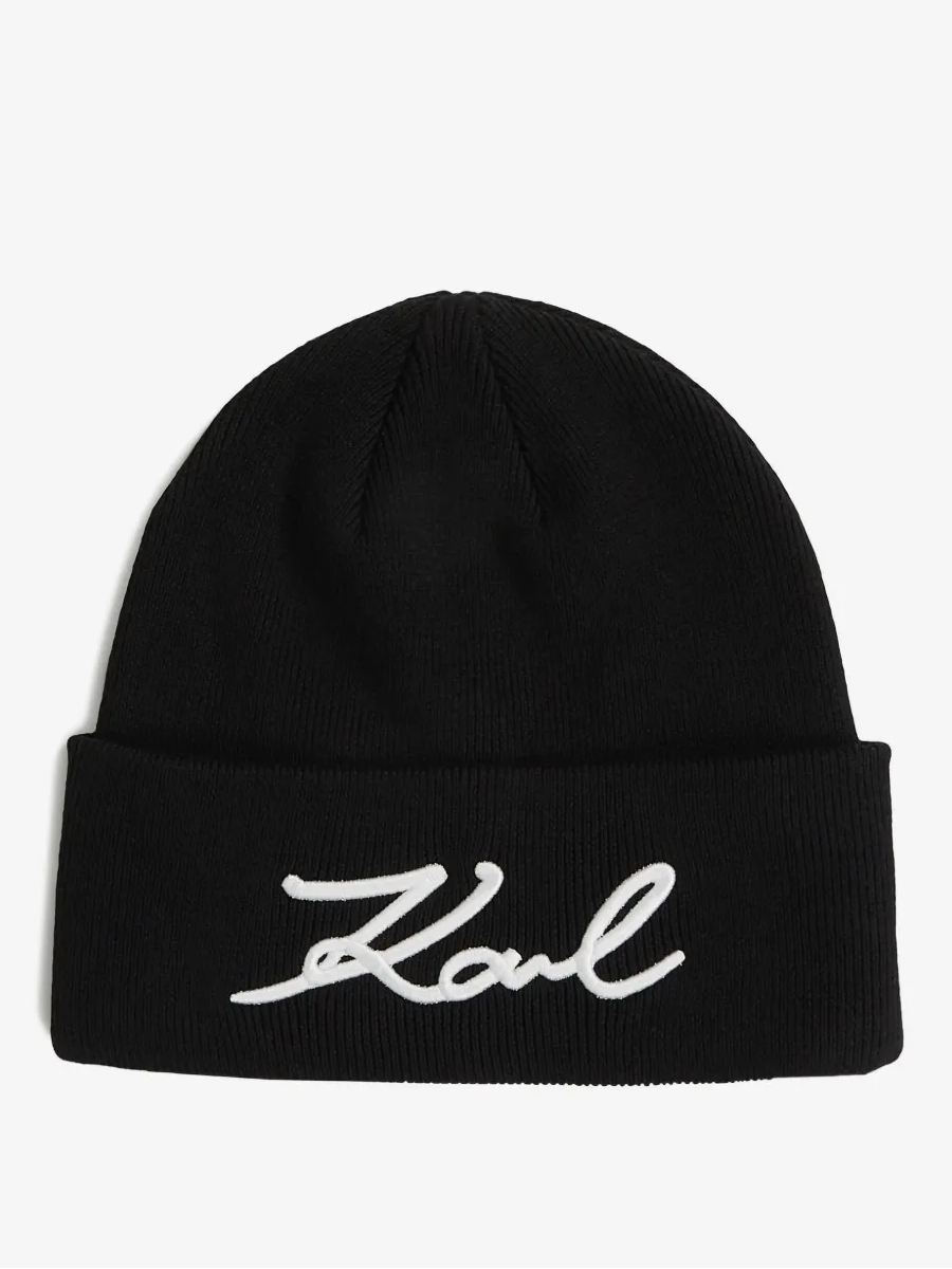 Шапка K*rl La*erfeld 12084 черный