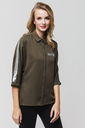 7201-7 рубашка женская/блузка текстиль