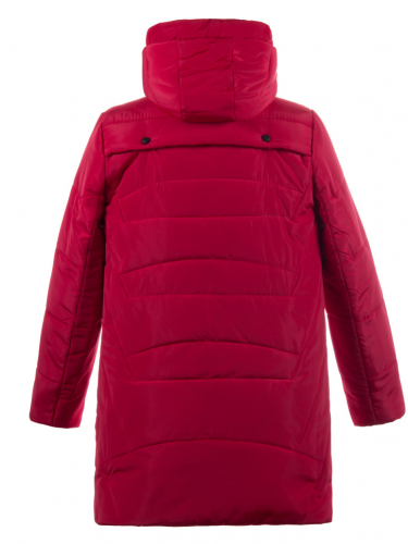 Куртка зимняя Галатея красная плащевка (синтепон 300) С 0179