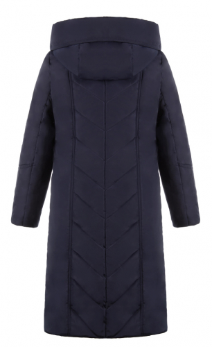 Куртка зимняя Виринея синяя плащевка (синтепон 300) С 0337