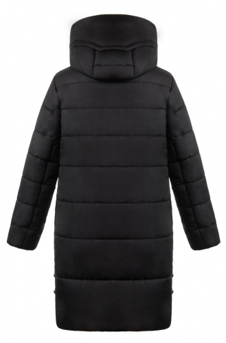Куртка зимняя Симона черная плащевка (синтепон 300) С 0334