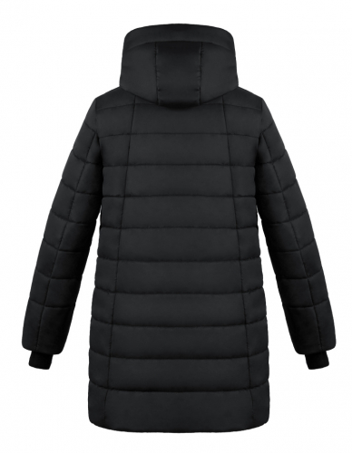 Куртка зимняя Арина черная плащевка (синтепон 300) С 0381