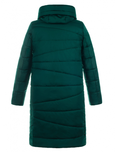 Куртка зимняя Лера зеленая плащевка (синтепон 300) С 0393