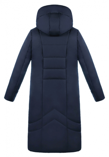 Куртка зимняя Нирса темно-синяя плащевка (синтепон 300) С 0401