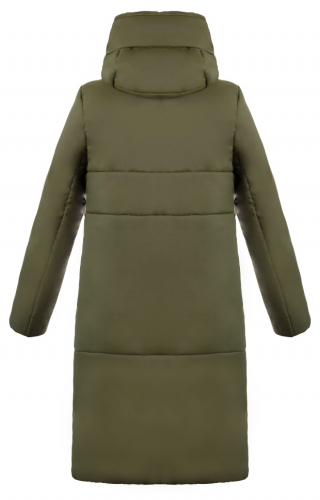 Куртка зимняя Калисса хаки плащевая ткань (синтепон 300) С 0326