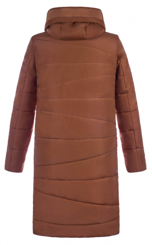 Куртка зимняя Лера карамель плащевка (синтепон 300) С 0502