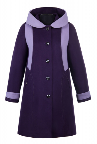 Пальто утепленное Раймонда 2 фиолетово-сиреневая У 0080