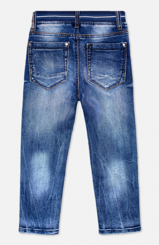 790   1177    Брюки текстильные джинсовые для мальчиков