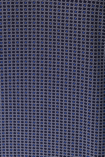Блуза 1814 темно-синий-электрик