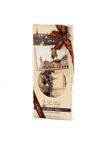 Конфеты шоколадные Трюфель Черная жемчужина в подарочной упаковке