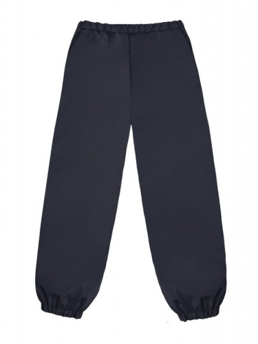 Теплые серые брюки для мальчика 75732-МО16
