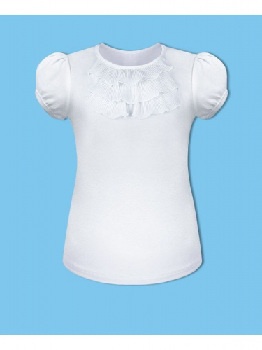 Школьный комплект с серой юбкой и белой блузкой 7872-78993