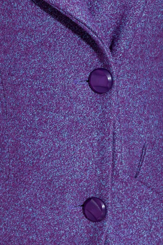 Пальто 729 Варенкатемный лиловый