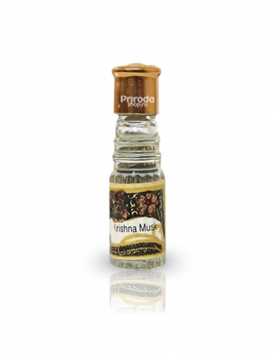 Масло натуральное парфюмерное Krishna Musk, Кришна Мускус Индийский секрет, 2,5 мл