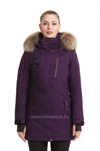 Женская куртка-парка Azimuth B 8514_110 Фиолетовый
