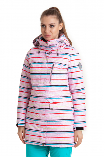 Женская куртка-парка Azimuth B 9763_73 Розовый