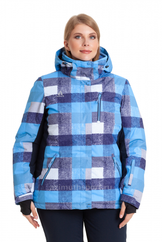 Женская зимняя куртка Azimuth B 8997_61 (БР) Бирюза