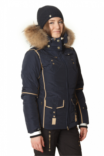 Женская зимняя куртка Bogner 2361_Dark Blue