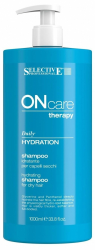 Selective Hydration shampoo - Увлажняющий шампунь для сухих волос 1000 мл