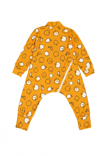 Комбинезон-пижама на молнии легкий Яблоки 