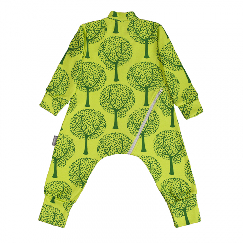 Комбинезон-пижама на молнии легкий Деревья