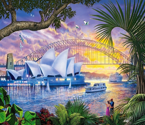 Картина по номерам 40х50 - Сказочная Австралия
