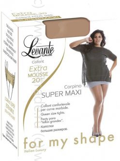 Колготки женские Extra Mousse 20 Super Maxi Levante