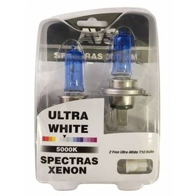 Лампа галогенная AVS SPECTRAS Xenon 5000K H4 12V 65/75W, компл. 2+2 (T-10)