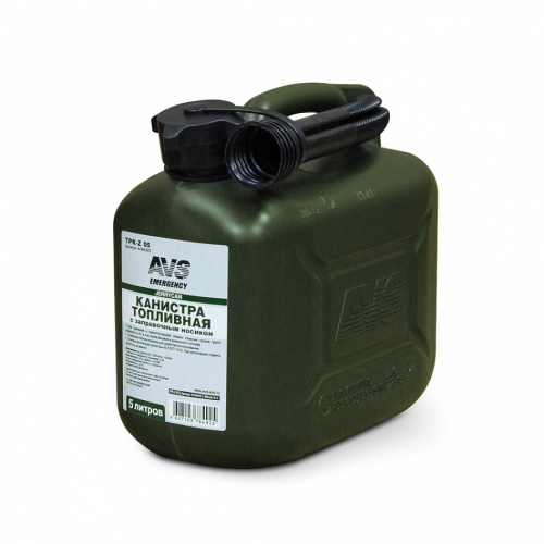Канистра пластик. 5 л. (темн.зелен.) AVS TPK-Z 05