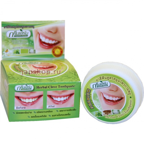 Green Herb Herbal Toothpaste Растительная зубная паста, 25 гр (8857102910162)