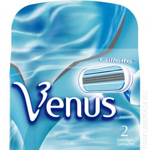 Сменные кассеты Gillette Venus (2 зап) (ENG) МЯТАЯ УПАКОВКА!!!