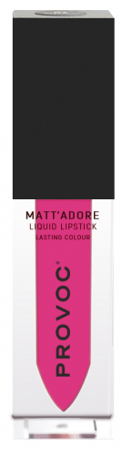 PROVOC MATT'ADORE Liquid Lipstick 34 Caribbean  Жидкая помада для губ, мат (цв. маджента)