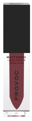 PROVOC MATT'ADORE Liquid Lipstick 32 Cosmop  Жидкая помада для губ, мат (цв.коричнево-красный) 