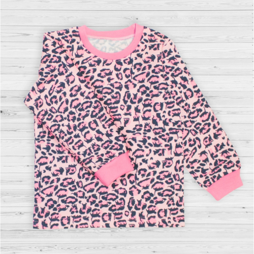 Пижама 2230-028 Розовый, Леопард