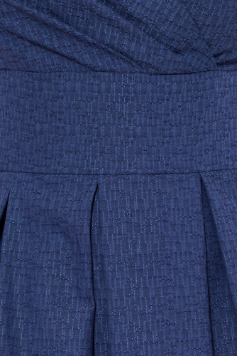 платье (Цвет: темно синий) 929-0136
