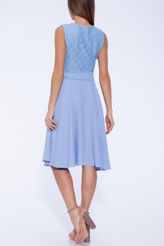 платье (Цвет: голубой) 930-0106