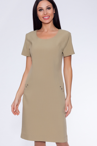 платье (Цвет: Оливковый) 621-774