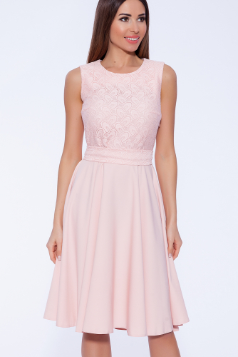 платье (Цвет: розовый) 930-0108
